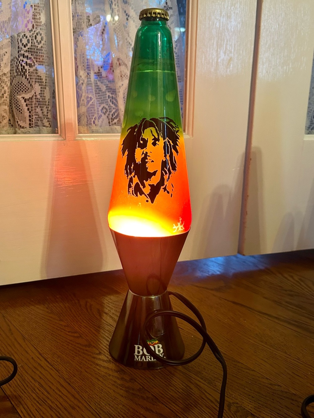 Bob Marley Rasta Lava Lamp